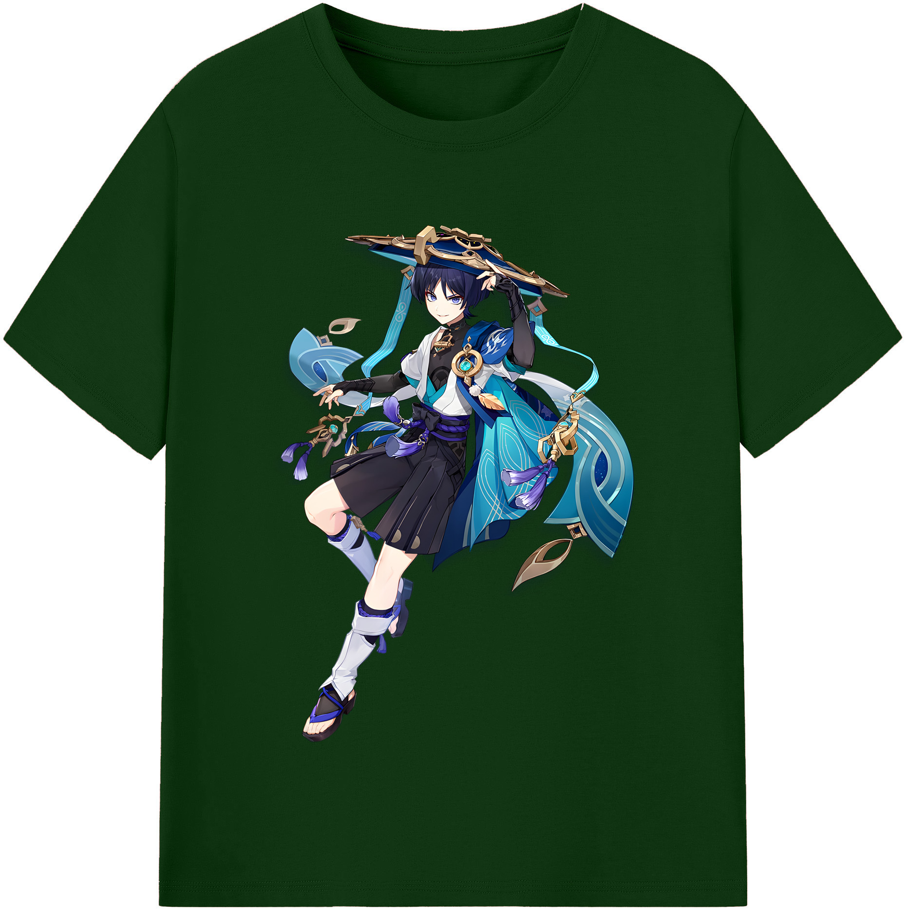 げんし神 さんペい genshin Sanpei 綿100％半袖Tシャツ（フロントプリント）
